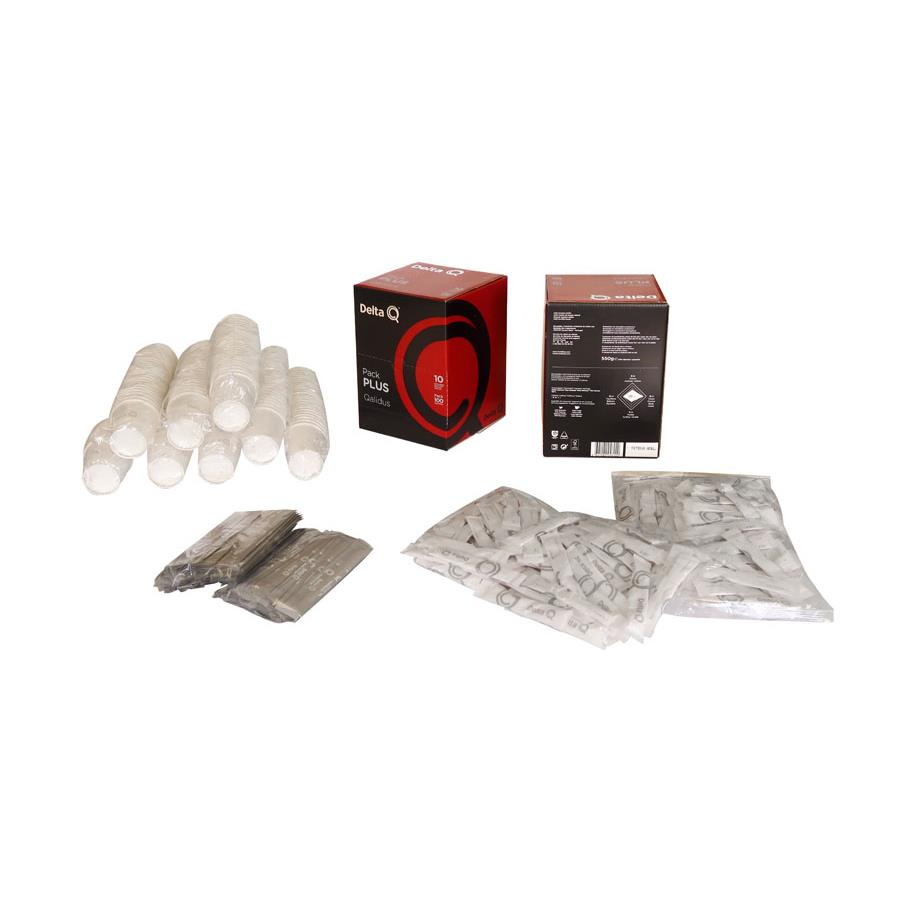 DELTA Q - KIT REFILL QALIDUS COM CONSUMÍVEIS (4 X 200 UNID.)