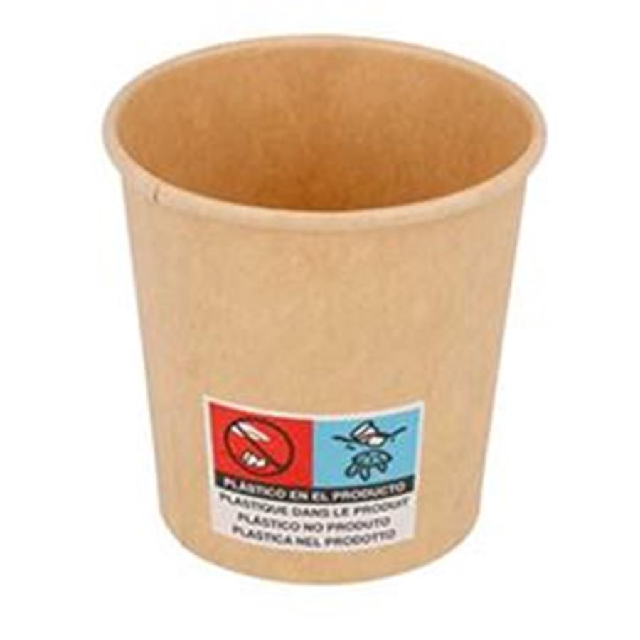 COPOS 118ML CARTÃO KRAFT BEBIDAS QUENTES 50 UNIDADES
