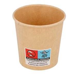 COPOS 118ML CARTÃO KRAFT BEBIDAS QUENTES 50 UNIDADES