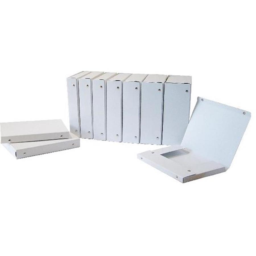 CROMOLUX CAIXA A4 BRANCA 700GRS C/BOTÕES (8 CM)