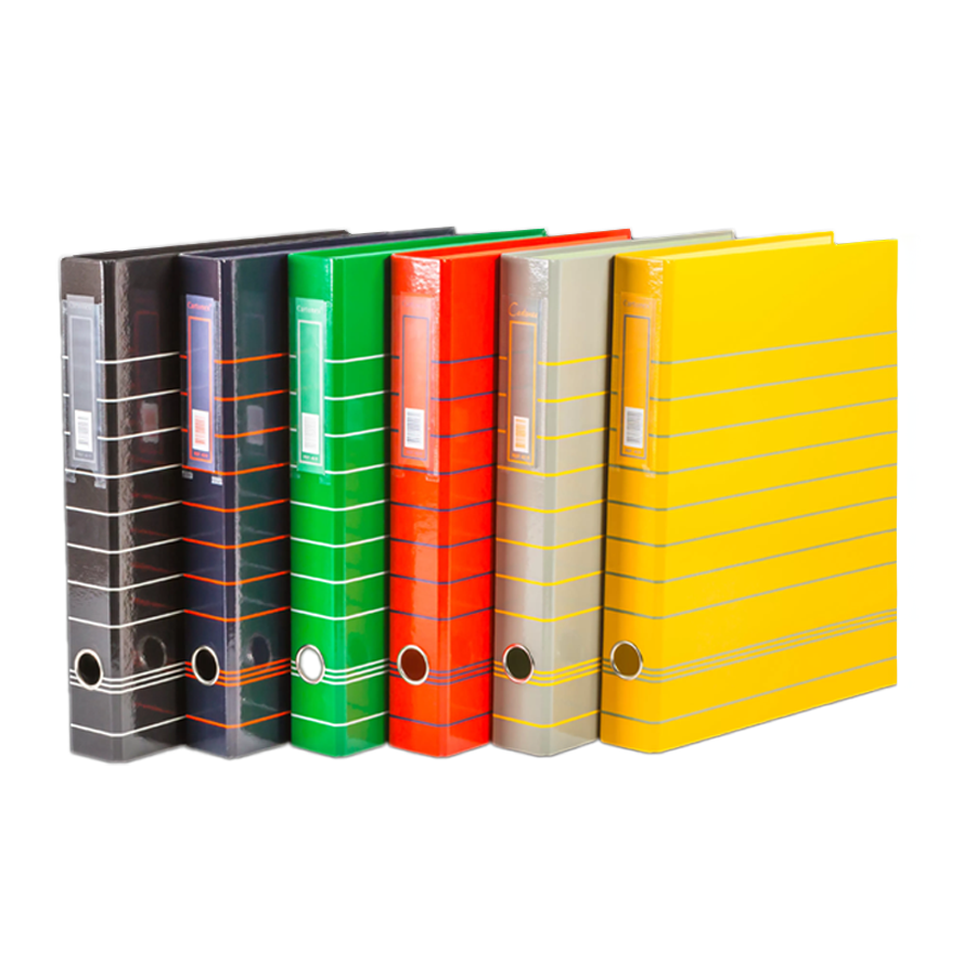 CARTONEX PASTA ARQ. A4 L40 - AMARELA RISCAS (CX.C/10)