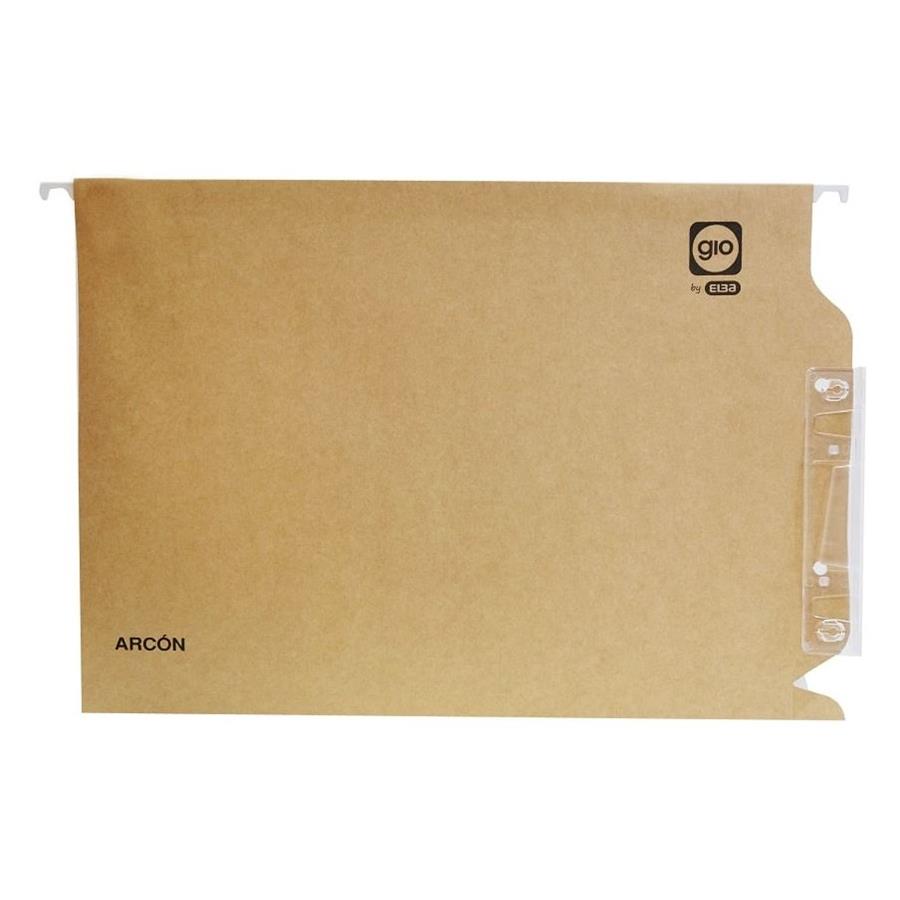 GIO - BOLSA SUSPENSA VISOR LATERAL LOMBADA 40, 33CM CX 25 UN