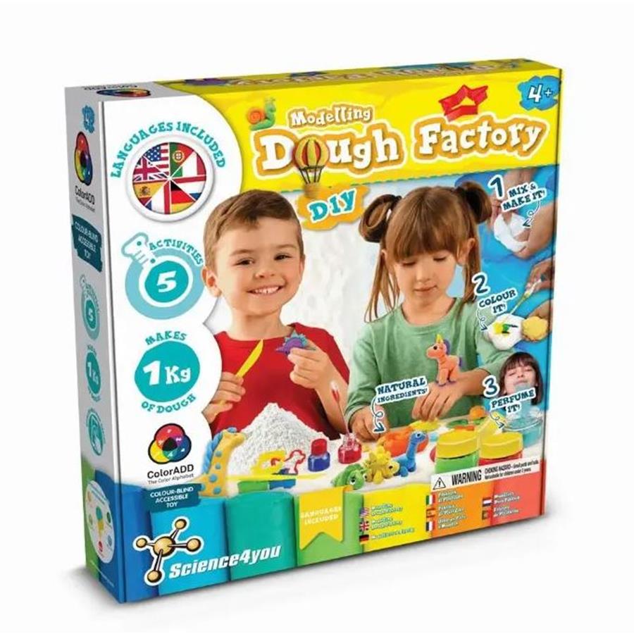 SCIENCE4YOU-MODELING DOUGH FACT. KIT I FÁBRICA DE PLASTICINA