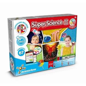 SCIENCE4YOU-6 IN 1 SUPER SCIENCE KIT I SUPER KIT CIÊNCIAS