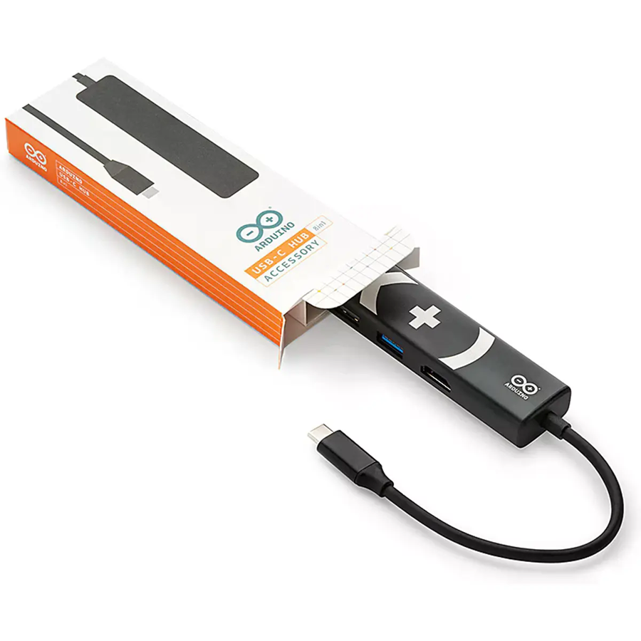 ARDUINO TPX00241 - HUB ADAPTADOR USB-C 8-EM-1 OFICIAL ARDUID ARDUINO TPX00241 - HUB ADAPTADOR USB-C 8-EM-1 OFICIAL ARDUID