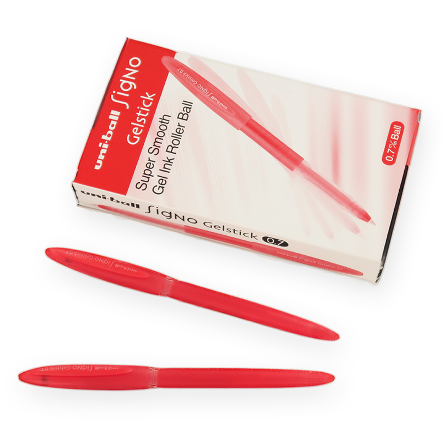 UNIBALL SIGNO GELSTICK UM170 VERMELHA (CX.C/12)