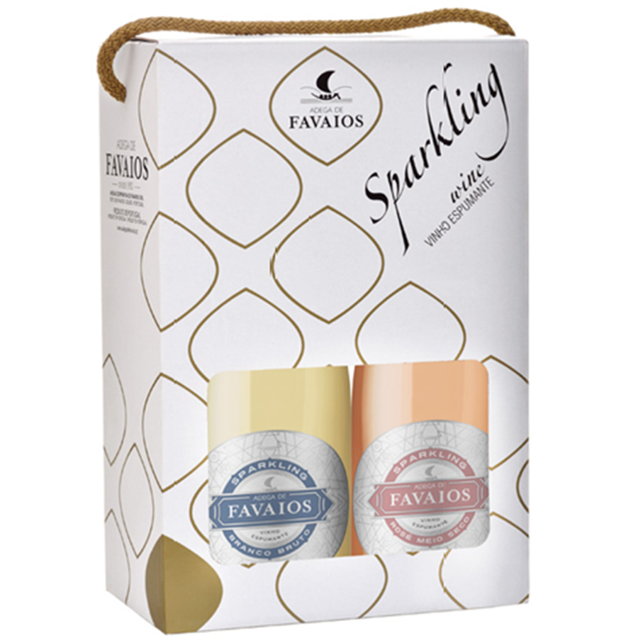 PACK SPARKLING (2 garrafas - Bruto e Rosé)