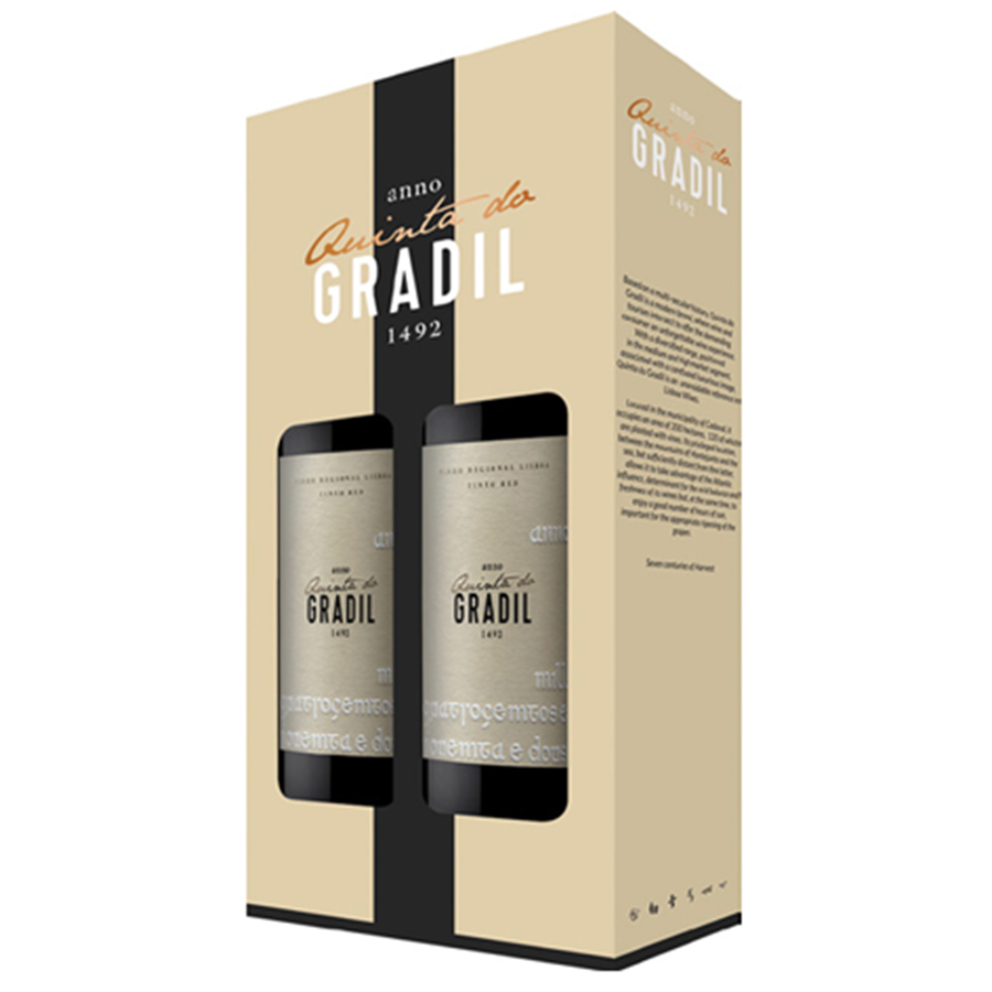 QUINTA DO GRADIL - COLHEITA 1492 TINTO (2 garrafas)