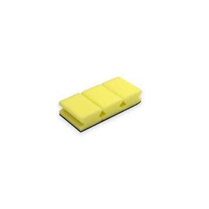 ESFREGÃO ESPONJA SALVA UNHAS 9.5X7CM (BLOCK SERVICE) PACK3UN