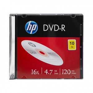 HP DVD -R 4.7GB 16X SLIM (CX.C/10)