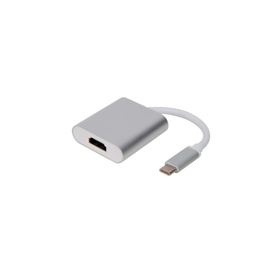 ADAPTADOR - USB - C PARA HDMI PRATA