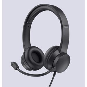 TRUST HEADSET C/MICRO AYDA USB USB BLACK