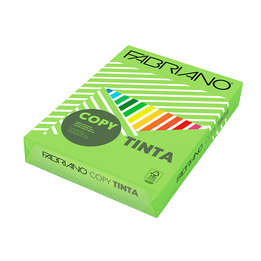 FABRIANO - VERDE SUAVE ESMERALDA A4 80 GRS (RS)