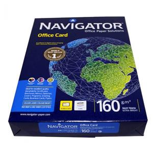 NAVIGATOR - PAPEL OFFICE CARD A4 160 GRS (RS)