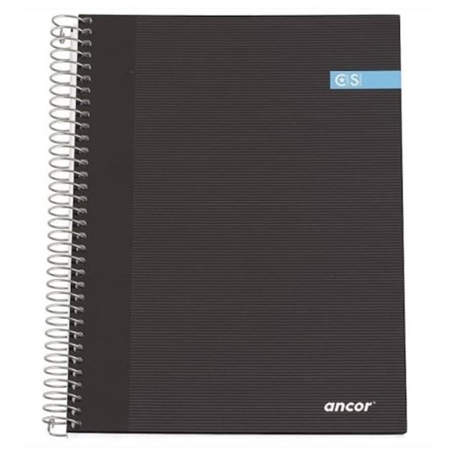 CADERNO A5 LISO C/ESPIRAL (80 FLS)