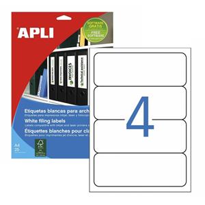 ETIQUETA APLI 190X61MM (CX.C/25)