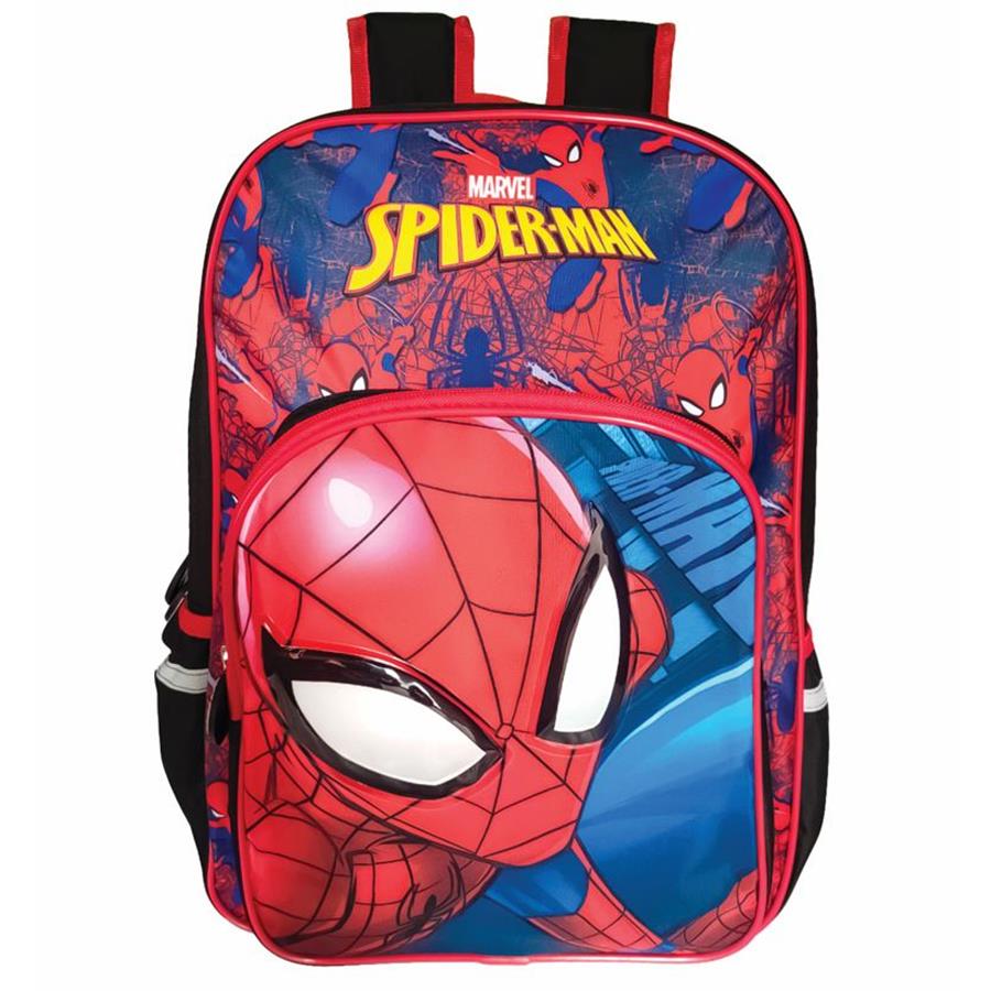 SPIDER-MAN - MOCHILA COM 2 BOLSOS LATERAIS