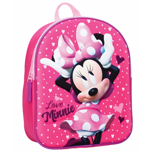 MINNIE STR - MOCHILA JUNIOR 3D