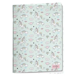 UNICORN - CADERNO A4 AGRAF. LINHAS 48 FOLHAS 80 GRS CAPA PP