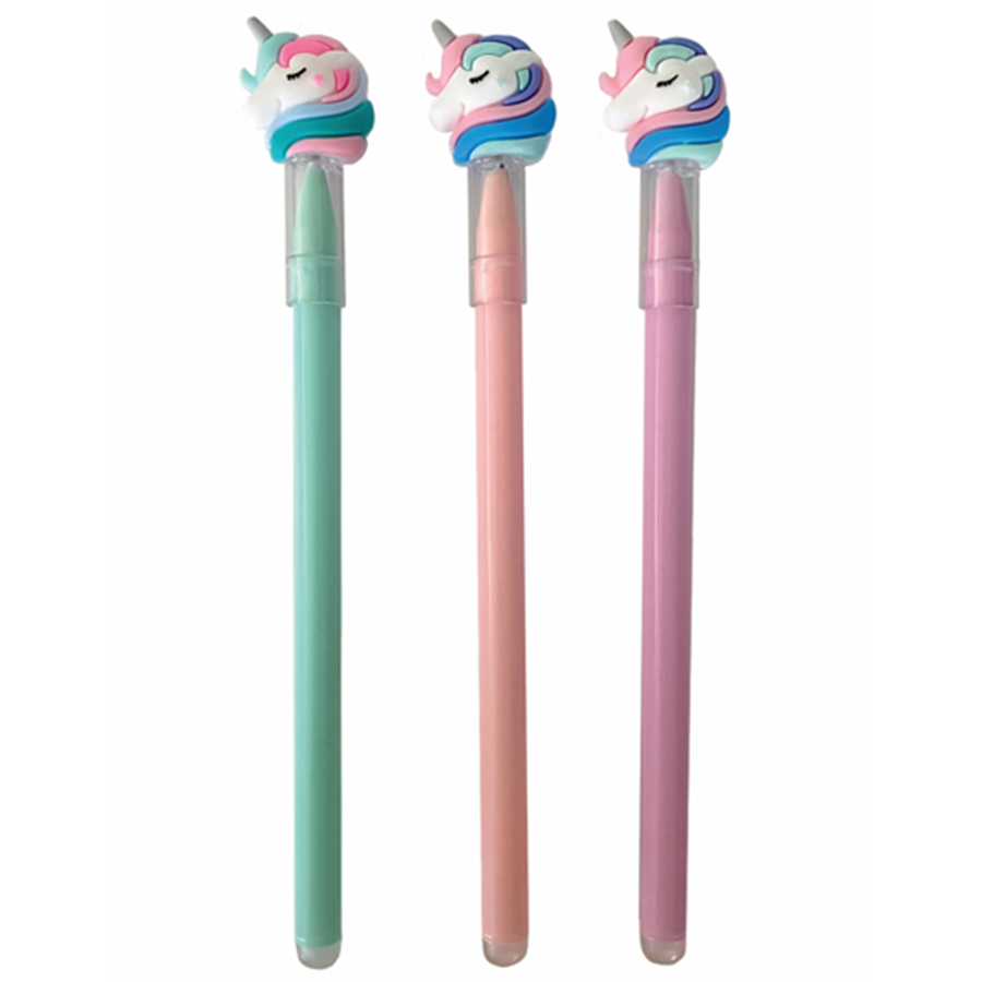 UNICORN CUTE CT - ESFEROGRÁFICA APAGÁVEL PRETA