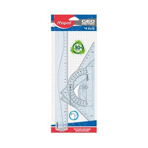 CONJUNTO GEOMETRIA MAPED 4 PEÇAS
