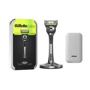 GILLETTE LABS - MÁQUINA DE BARBEAR MANUAL C/ESTOJO DE VIAGEM