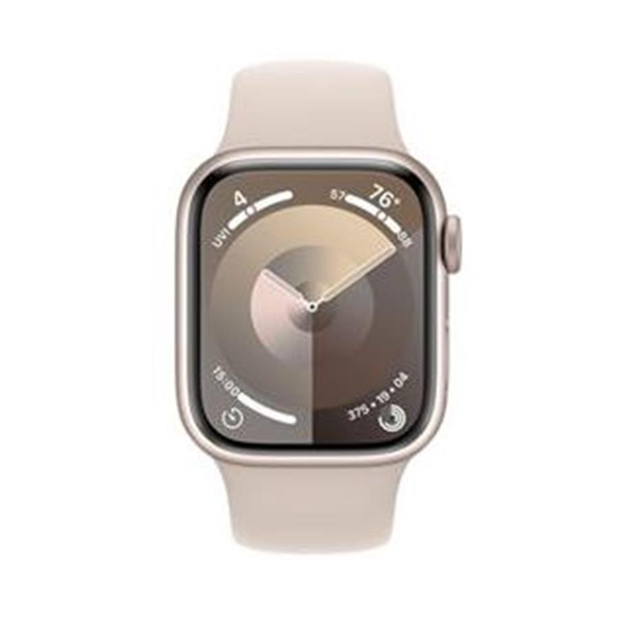 APPLE WATCH SERIES 9 GPS 41MM STARLIGHT ALUMINIUM CASE M/L