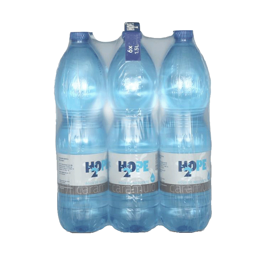 CARAMULO (H2OPE) 1.5 LT - ÁGUA DE NASCENTE (PACK C/6)