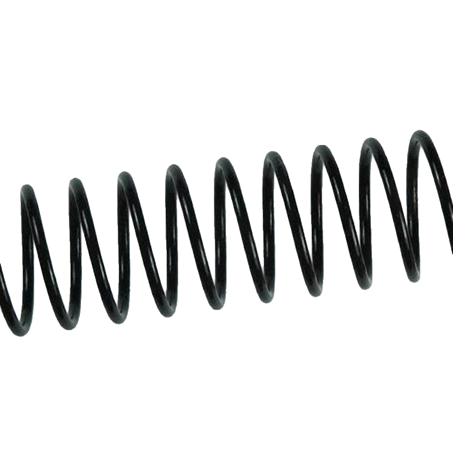 ARGOLA ESPIRAL METÁLICA 16 MM PRETA (CX.C/100)