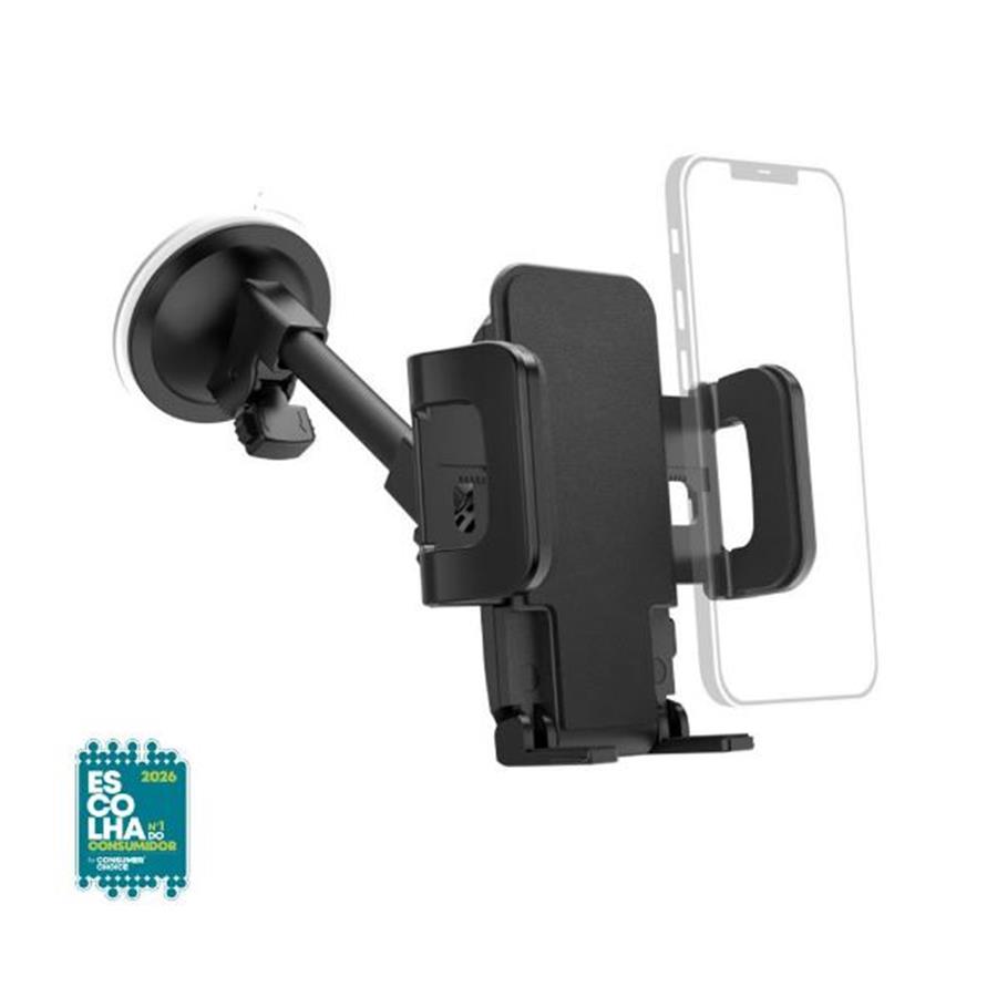 HAMA - SUPORTE PARA SMARTPHONE COM VENTOSA COMPACT PRETO HAMA - SUPORTE PARA SMARTPHONE COM VENTOSA COMPACT PRETO