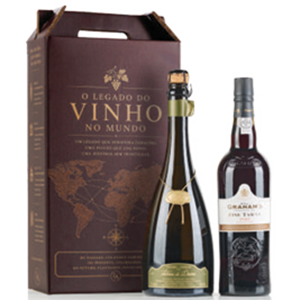 CAIXA GARRAFEIRA - VINHO DO PORTO E ESPUMANTE CAIXA GARRAFEIRA - VINHO DO PORTO E ESPUMANTE