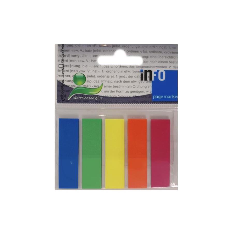 SEPARADORES FILM ADESIVOS 12X44MM SORTIDO 125UN SEPARADORES FILM ADESIVOS 12X44MM SORTIDO 125UN