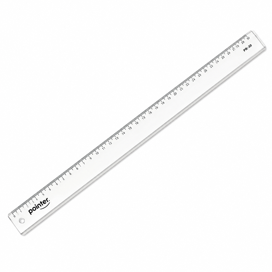 RÉGUA PLÁSTICO CRISTAL 50CM ARISTO GEOCOLLEGE AR23050