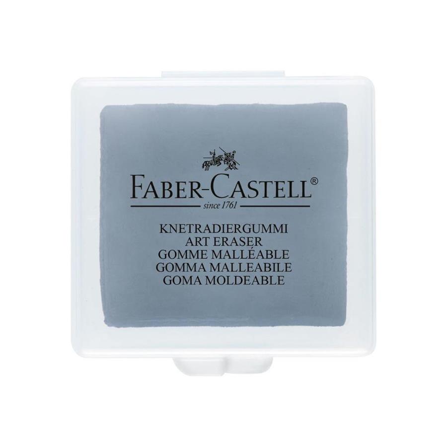 BORRACHA PÃO MALEÁVEL FABER-CASTELL COM CAIXA PLÁSTICA