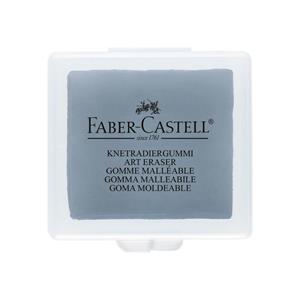 BORRACHA PÃO MALEÁVEL FABER-CASTELL COM CAIXA PLÁSTICA