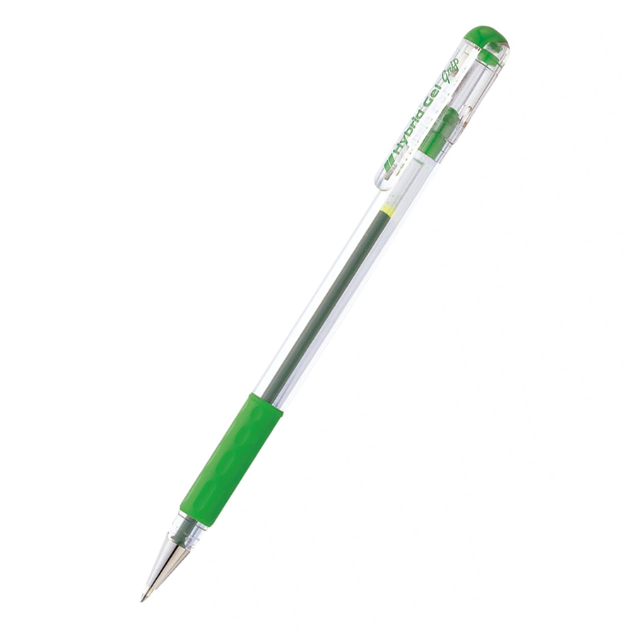 PENTEL K116 HYBRID GEL GRIP - VERDE (CX.C/12)