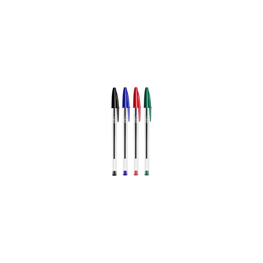 ESFEROGRÁFICA BIC CRISTAL BALL POINT 4 CORES 1MM 4UN ESFEROGRÁFICA BIC CRISTAL BALL POINT 4 CORES 1MM 4UN