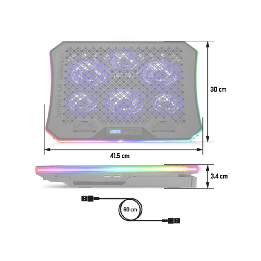 SPIRIT OF GAMER AIRBLADE 1200 RGB SPIRIT OF GAMER AIRBLADE 1200 RGB