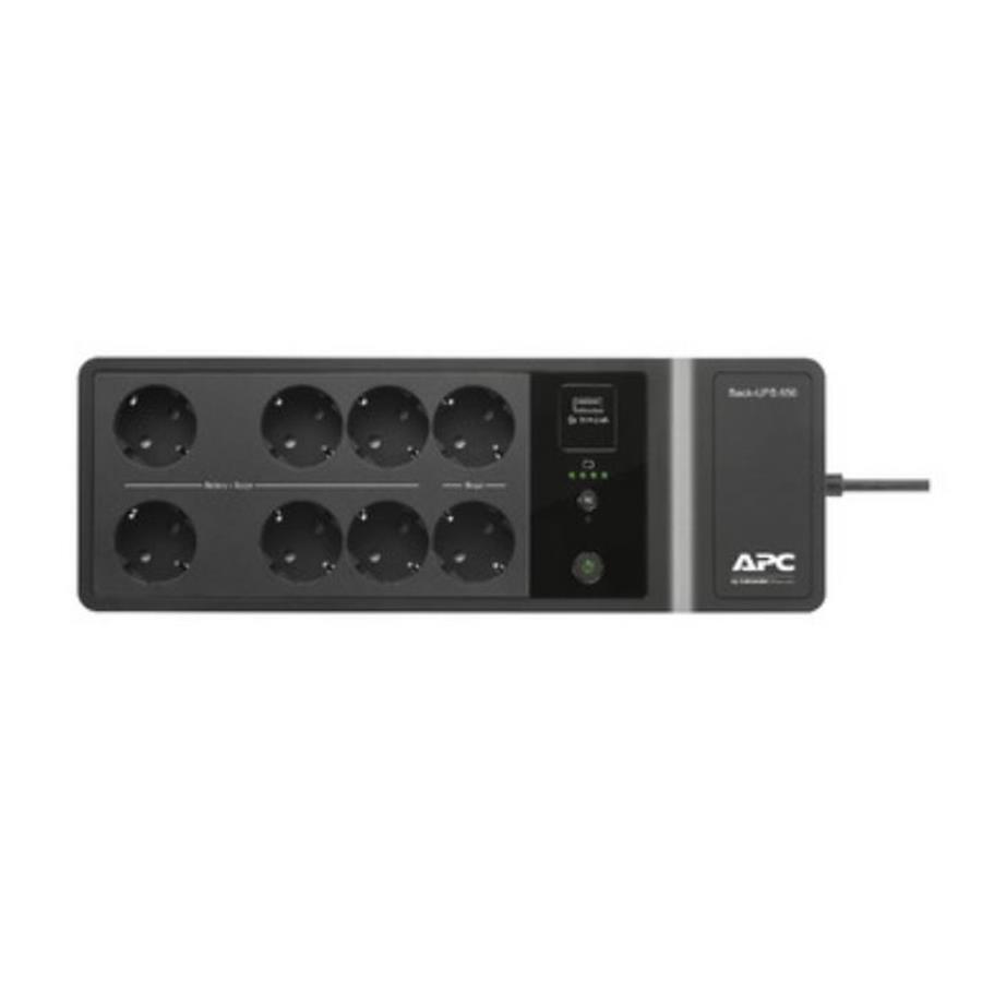 APC - BLACK UPS 650VA, 230V, USB-C AND A CHARGING PORT