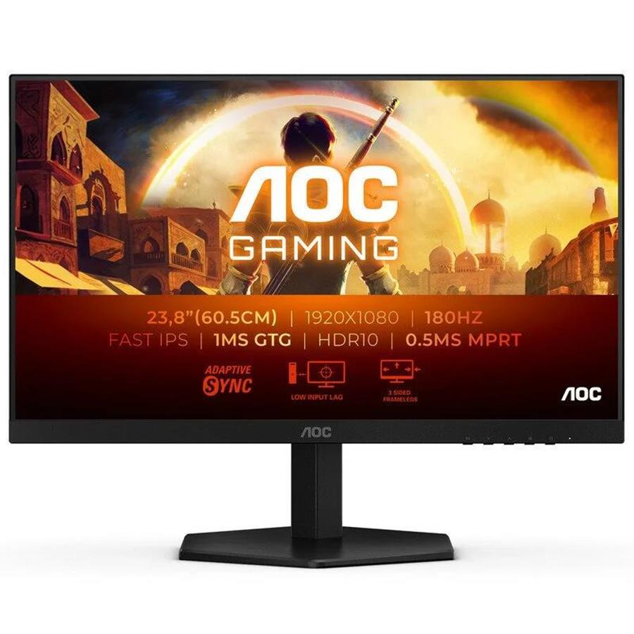 AOC MONITOR IPS 24 (23.8) FHD 0.5MS 180HZ HDMI DP 24G42E