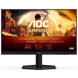 AOC MONITOR IPS 24 (23.8) FHD 0.5MS 180HZ HDMI DP 24G42E