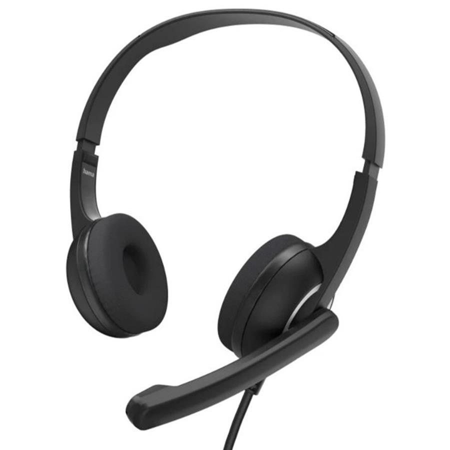 HAMA - HEADSET HS-P150 V2 PRETO (JACK DE 3,5MM) HAMA - HEADSET HS-P150 V2 PRETO (JACK DE 3,5MM)