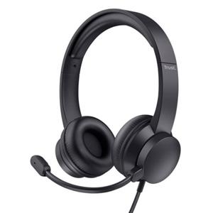 TRUST - HEADSET C/ MICRO, NOISE CANCEL USB (COM FIOS)