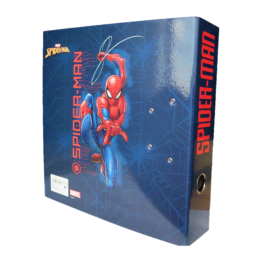 SPIDER-MAN SKYLINE - DOSSIER A4 CARTÃO E LOMB. LARGA C/2 ARG