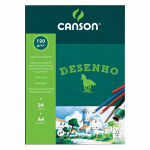 CANSON BLOCO DESENHO A4 (24 FOLHAS) CANSON BLOCO DESENHO A4 (24 FOLHAS)