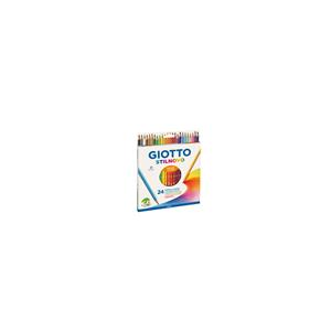 LÁPIS COR 24UN CX CARTÃO GIOTTO STILNOVO 18CM