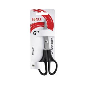TESOURA 16CM EAGLE PRETO
