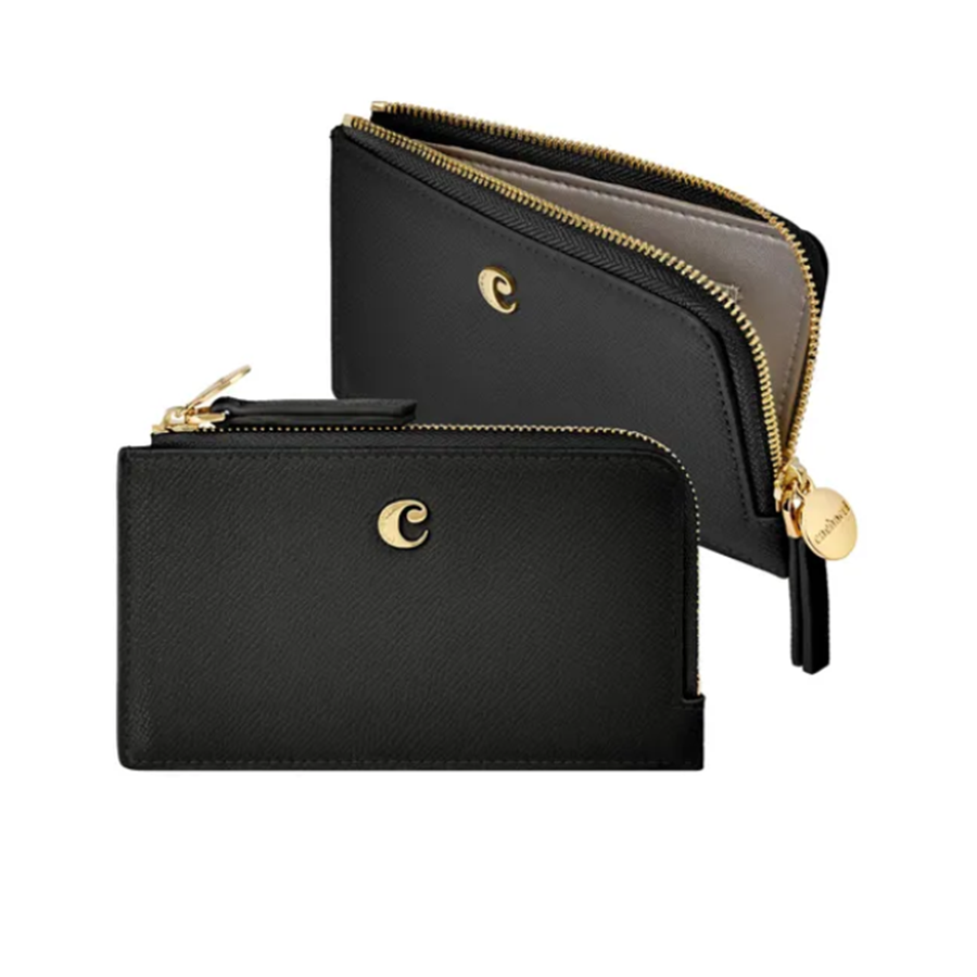 CACHAREL SÉRAPHINE - PORTA-CARTÕES PRETO PARA SENHORA