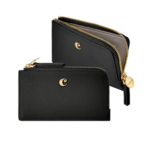 CACHAREL SÉRAPHINE - PORTA-CARTÕES PRETO PARA SENHORA