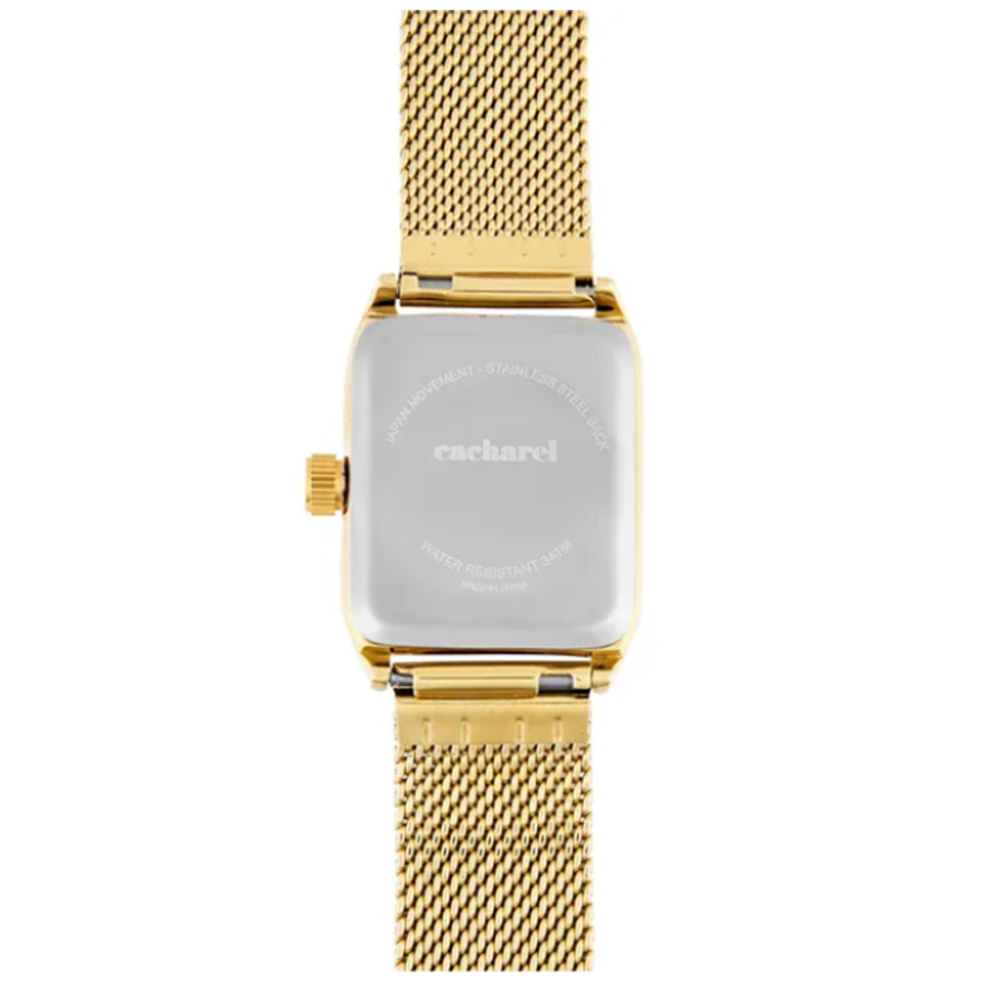 CACHAREL PHILOMÈNE - RELÓGIO DOURADO PARA SENHORA CACHAREL PHILOMÈNE - RELÓGIO DOURADO PARA SENHORA
